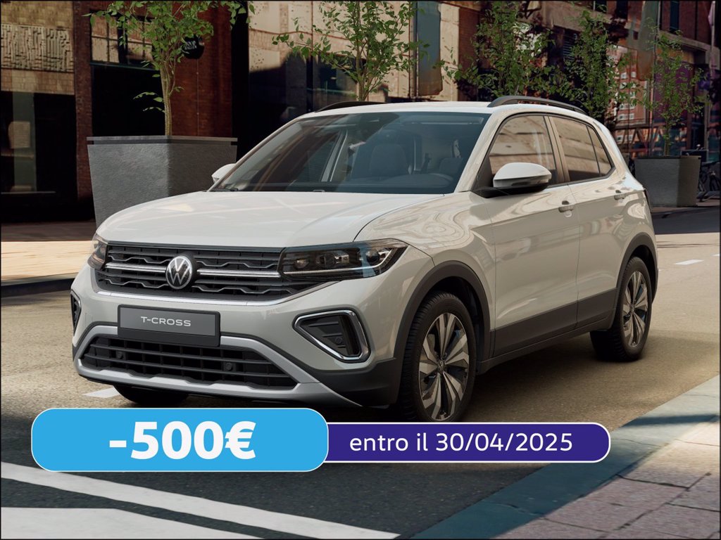 VOLKSWAGEN T-cross 1.0 tsi edition plus 95cv