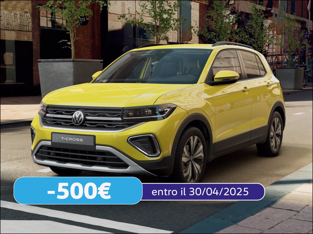 VOLKSWAGEN T-cross 1.0 tsi edition plus 115cv