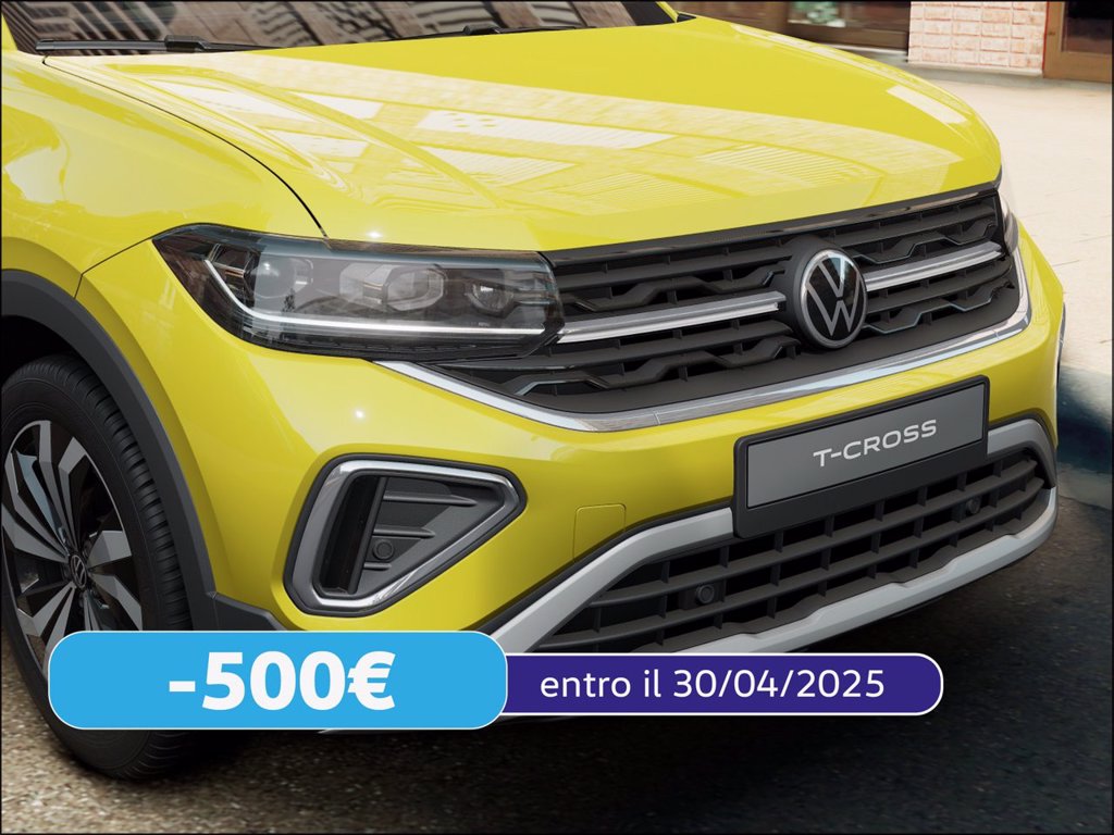 VOLKSWAGEN T-cross 1.0 tsi edition plus 115cv