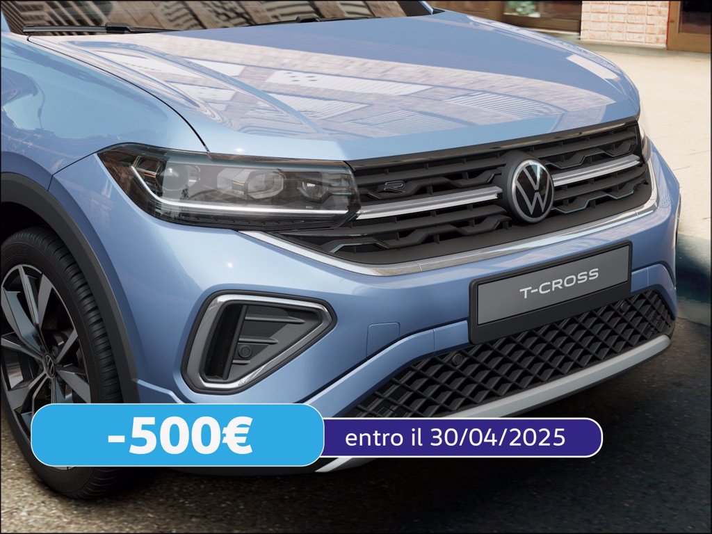 VOLKSWAGEN T-cross 1.0 tsi r-line plus 115cv