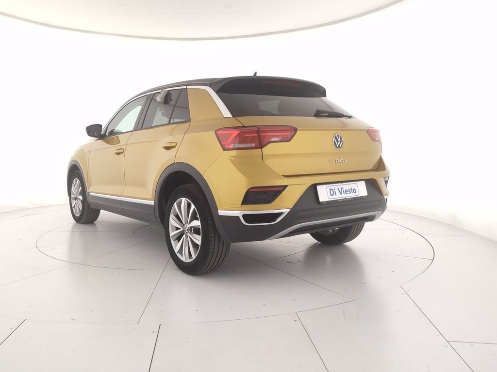 VOLKSWAGEN T-roc 1.0 tsi style 110cv